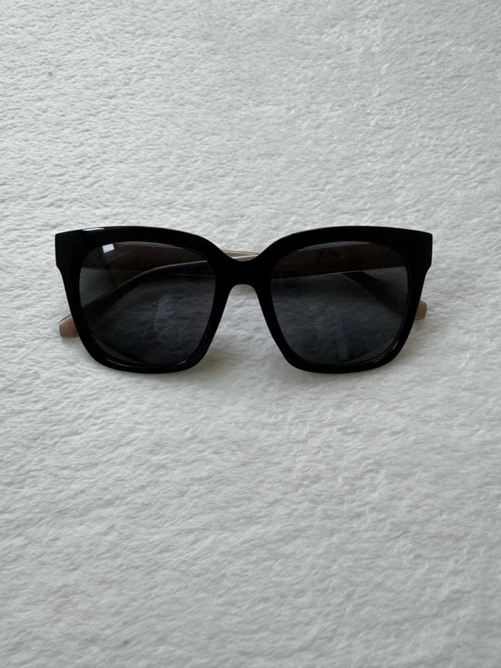 Classic Black Oversized Square Sunglasses - Women's Accessories